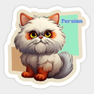 Persian Cat Sticker